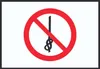 Knoten von Seilen verboten Symbol Schild A1 (594x841mm) Produktbild-Vorschau 1