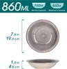 vancasso Assiette à soupe en grès, 4 pièces Assiette Voir les images du produit 2