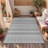 Outdoor Teppich Flachgewebe modern Boho Ethno wetterfest Produktbild-Vorschau 2
