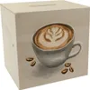 Trinkgeld Kaffeekasse Spardose aus Holz Produktbild-Vorschau 1
