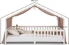 Hausbett Himmel LIAN in taupe - Betthimmel aus 100% Produktbild-Vorschau 8