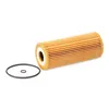 A car oil filter and its accompanying O-ring are presented against a white background. Produktbild-Vorschau