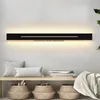 ZMH Applique LED per interni nero bianco caldo 60 cm 20 W Anteprima dell’immagine prodotto 1