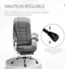 Vinsetto Fauteuil de bureau ergonomique, chaise de bureau Voir les images du produit 3