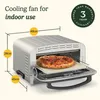 Forno per pizza in acciaio inox 400°c Cuisinart CPZ120E Anteprima dell’immagine prodotto 6