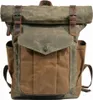 MORGNTAU Zaino vintage "Traveler" / tela cerata / Anteprima dell’immagine prodotto 1