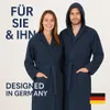 Betz Bademantel Frottee mit Kapuze TEDDY Farbe - dunkelblau Produktbild-Vorschau 7