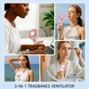Handventilator,Tragbarer USB Handyhalter Lüfter,Mini Hand Produktbild-Vorschau 4