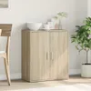 vidaXL Kredens dąb sonoma 60x31x70 cm materiał Podgląd zdjęcia produktu 3