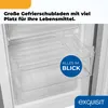 Exquisit Kühl-Gefrier-Kombination, Kühlschrank mit Produktbild-Vorschau 8