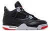 Nike Jordan 4 Retro "Bred Reimagined" Schwarz, Größe: 46 Produktbild-Vorschau 1