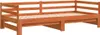 A wooden daybed with a slatted base is shown against a white background. Podgląd zdjęcia produktu