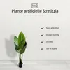 IvoQ Plante Artificielle Strelitzia 120 cm - Oiseau de Voir les images du produit 2