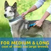 Brosse double face pour chiens et chats contre la mue et Voir les images du produit 6