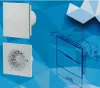 Wentylator osiowy fi 100 mm z timerem cichy biały Podgląd zdjęcia produktu 2