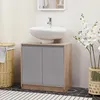 HOMCOM Meuble salle de bain sous Lavabo - meuble Voir les images du produit 7
