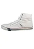 Mustang Herren Canvas High Top Sneaker Weiß Produktbild-Vorschau 9