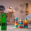 3x No boys allowed Türhänger Türanhänger Türschild Schild Produktbild-Vorschau 3