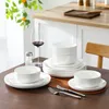 MALACASA, 24 pcs. vaisselle en porcelaine service combiné Voir les images du produit 6
