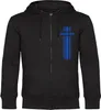 multifanshop Kapuzen Sweatshirt Jacke - Hamburg - Streifen, Produktbild-Vorschau 1