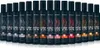 A row of Indola Color Style Mousse bottles with different color swatches on the labels. Anteprima dell’immagine prodotto