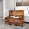 HOMCOM Sitztruhe, Indoor-Truhe mit Anti-Rutsch-Füßen, 60 kg Produktbild-Vorschau 8