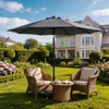 FCH Sonnenschirm Sonnenschirme,Balkonschirm,Gartenschirm Produktbild-Vorschau 4