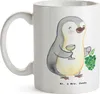 Mr. & Mrs. Panda Henkeltasse Sommelier Herz - Weiß - Produktbild-Vorschau 3