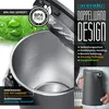 Arendo Frühstücks-Set Edelstahl, Wasserkocher mit Produktbild-Vorschau 3