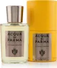 A bottle of Acqua di Parma Colonia Intensa perfume and its cylindrical packaging. Náhled obrázku produktu