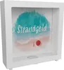 Rahmen Spardose aus Holz aus Keramik mit Strand Motiv und Produktbild-Vorschau 1