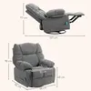HOMCOM Relaxsessel mit Massagefunktion, Drehbarer Produktbild-Vorschau 3