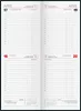 2026 Brunnen Vormerkbuch 784 108×297 mm Papier blau Produktbild-Vorschau 2
