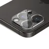Close-up of the camera module of a smartphone, showing multiple lenses and a protective glass cover. Produktbild-Vorschau