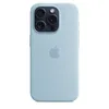 Apple iPhone 15 Pro Silikon Case mit MagSafe – Hellblau, Produktbild-Vorschau 1
