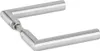 Glastrdrckerpaar 1802 BASIC 02 Edelstahl Gehrungsform Produktbild-Vorschau 1