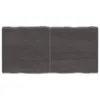 Piano tavolo vidaXL 120x60x(2-4) cm in legno massello Anteprima dell’immagine prodotto 8