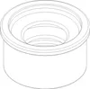 POLOPLAST POLO-KAL, Steckdichtung, 1 1/4", Da 46 mm, 1 Stk. Produktbild-Vorschau 3
