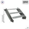 3 Stufen Stahltreppe 60 cm Breite 40 - 60 cm Geschosshöhe Produktbild-Vorschau 1