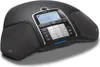 A black Konftel 300Wx conference phone is shown from a diagonal front-left angle on a light gray background. Náhled obrázku produktu