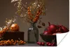 MuchoWow® Poster Obst - Vase - Stilleben 90x60 cm - Produktbild-Vorschau 1