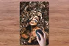 MuchoWow® Mauspad Mousepad Luxus - Frau - Schmetterling Produktbild-Vorschau 3
