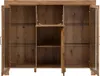 Highboard mit 3 Türen Eiche teilmassiv Andria Produktbild-Vorschau 2