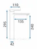 Rubinetto da Lavabo Rea Storm Black High Anteprima dell’immagine prodotto 5