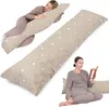 Vankúš na bočný spánok Tehotenský vankúš 40x145 cm - Útulný Náhľad obrázku produktu 1