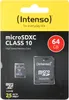 Intenso MicroSD carte mémoire 64GB + adaptateur SD Voir les images du produit 12