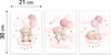 Muralo Poster Set für Kinderzimmer TEDDYBÄREN Ballons Produktbild-Vorschau 2