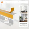 Winkelprofil Selbstklebend QUEST 20x10 mm, Hart-PVC Produktbild-Vorschau 2