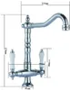 A diagram showing the dimensions of a faucet. Podgląd zdjęcia produktu