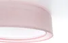 Deckenleuchte E27 rund Ø 60 cm Rosa 2-flammig Modern Produktbild-Vorschau 4